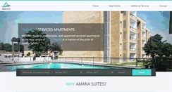 Desktop Screenshot of amarasuites.com